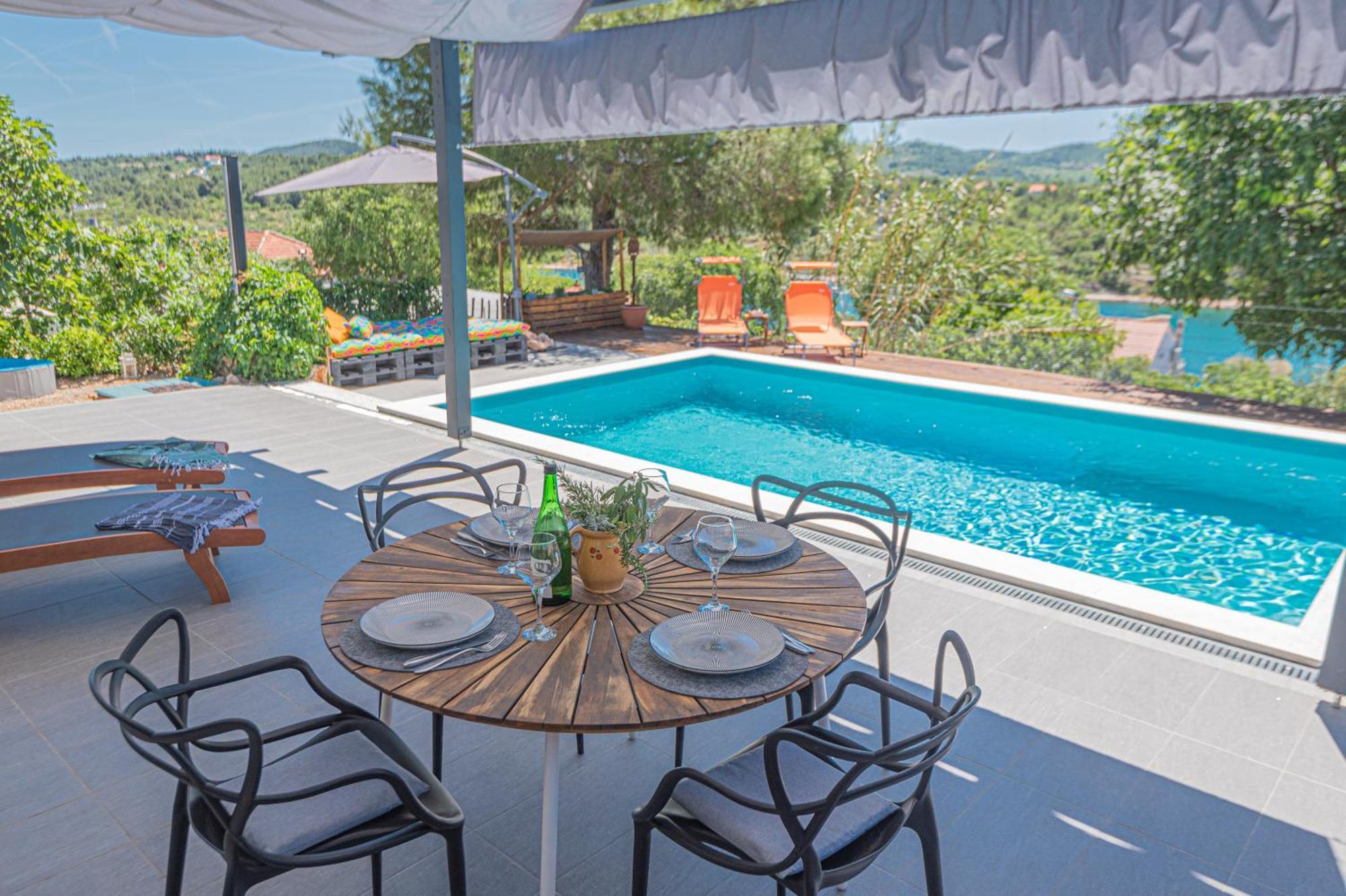 Kuca Mali Raj - Little Paradise Šibenik Exteriér fotografie
