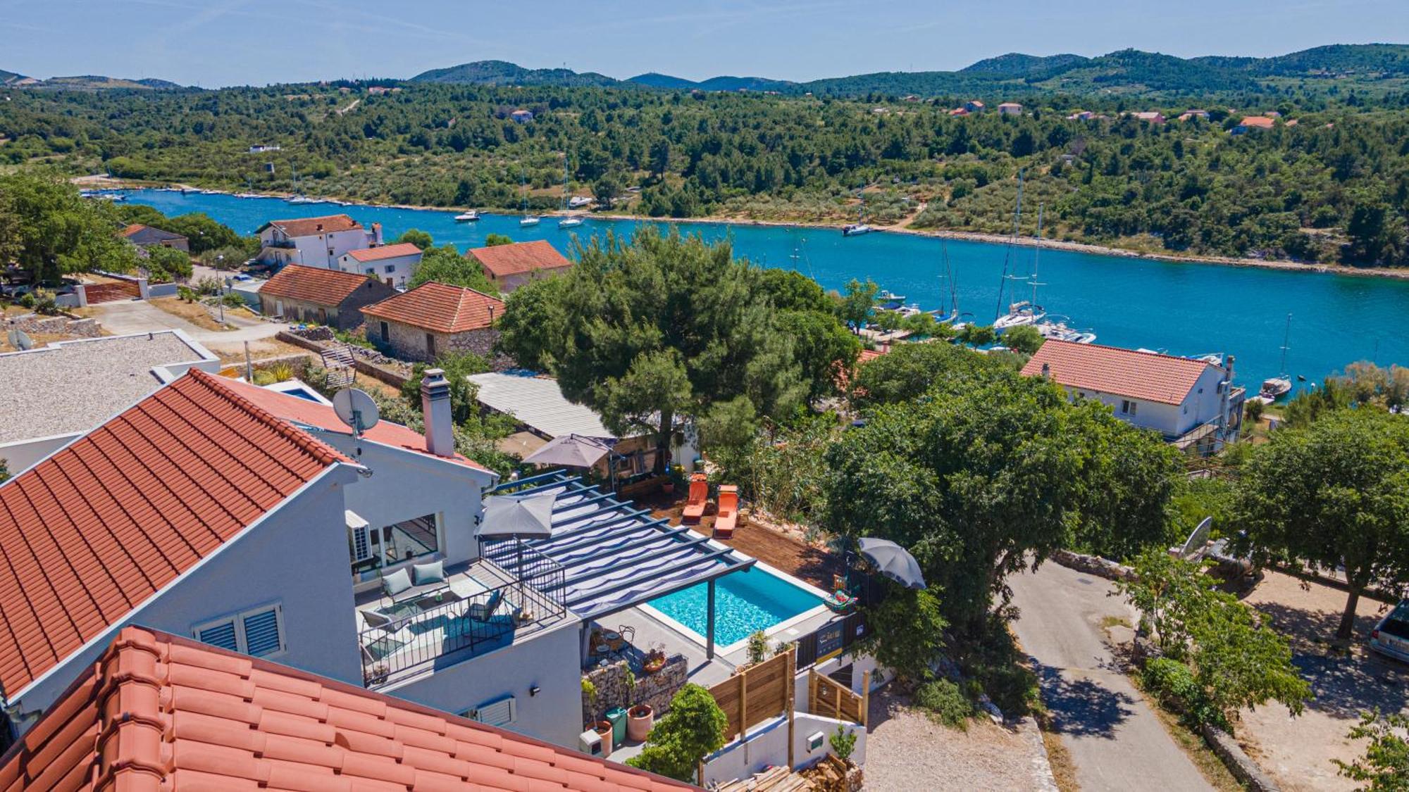Kuca Mali Raj - Little Paradise Šibenik Exteriér fotografie